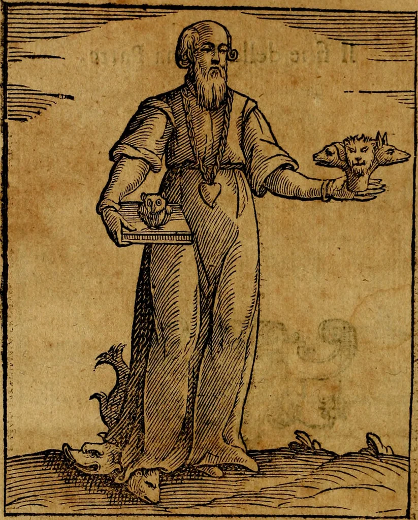 An illustration from Della piu che novissima iconologia, 1630, leaf 193