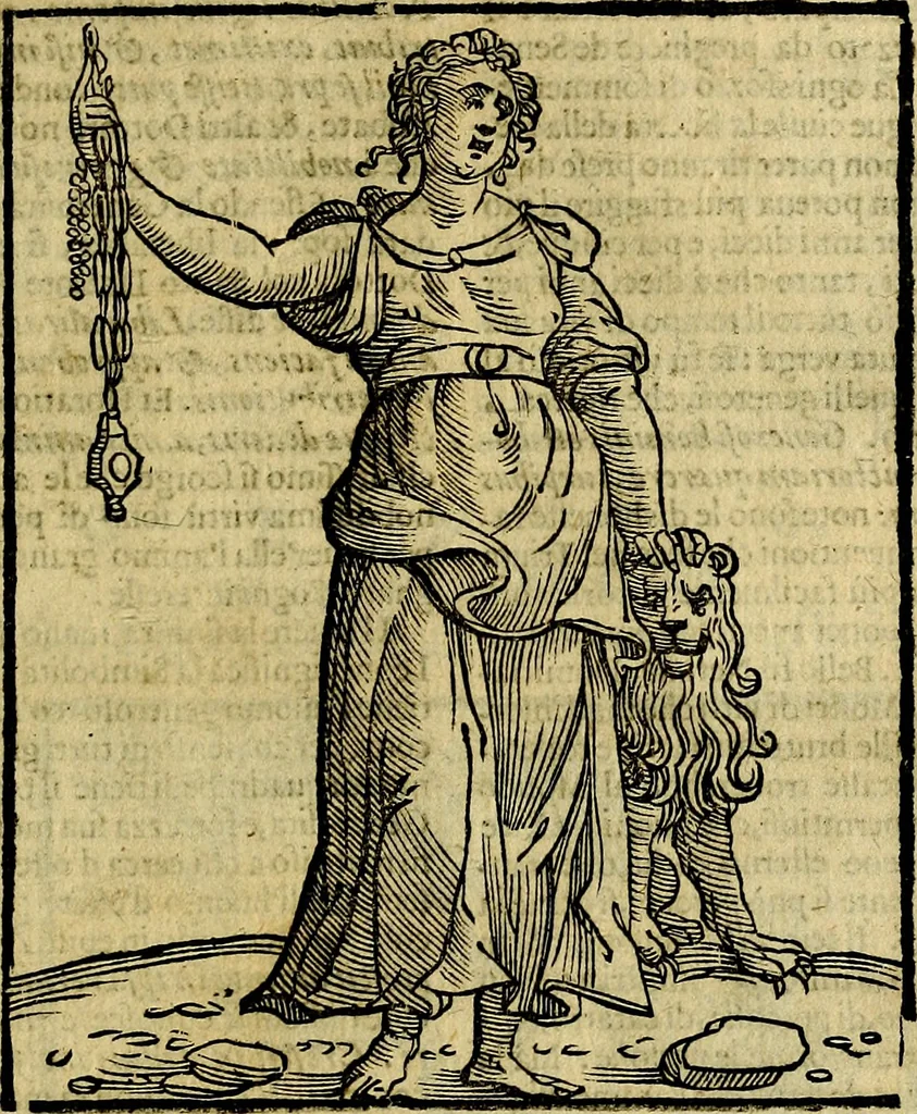 An illustration from Della piu che novissima iconologia, 1630, leaf 198