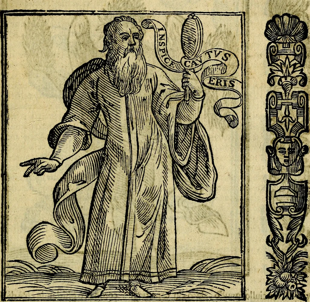 An illustration from Della piu che novissima iconologia, 1630, leaf 20