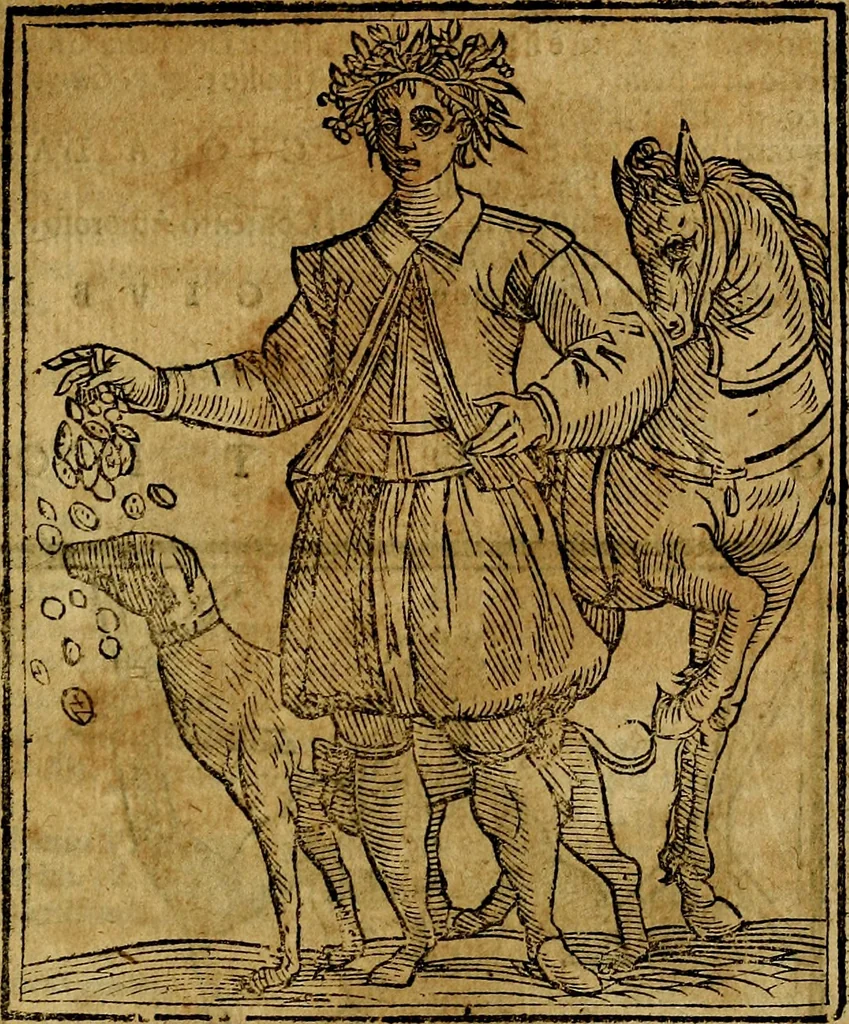 An illustration from Della piu che novissima iconologia, 1630, leaf 204
