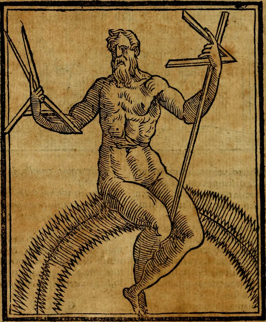 An illustration from Della piu che novissima iconologia, 1630, leaf 205
