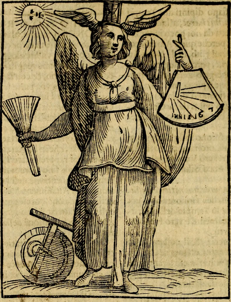 An illustration from Della piu che novissima iconologia, 1630, leaf 215