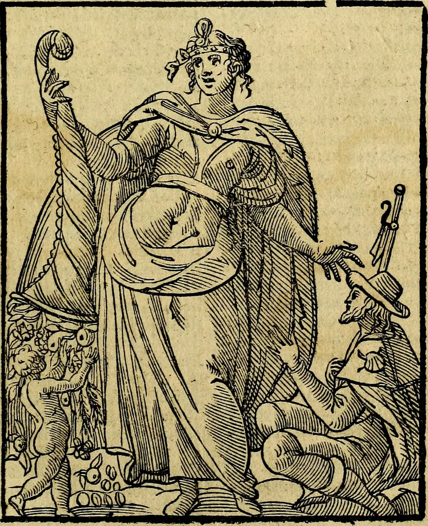 An illustration from Della piu che novissima iconologia, 1630, leaf 216