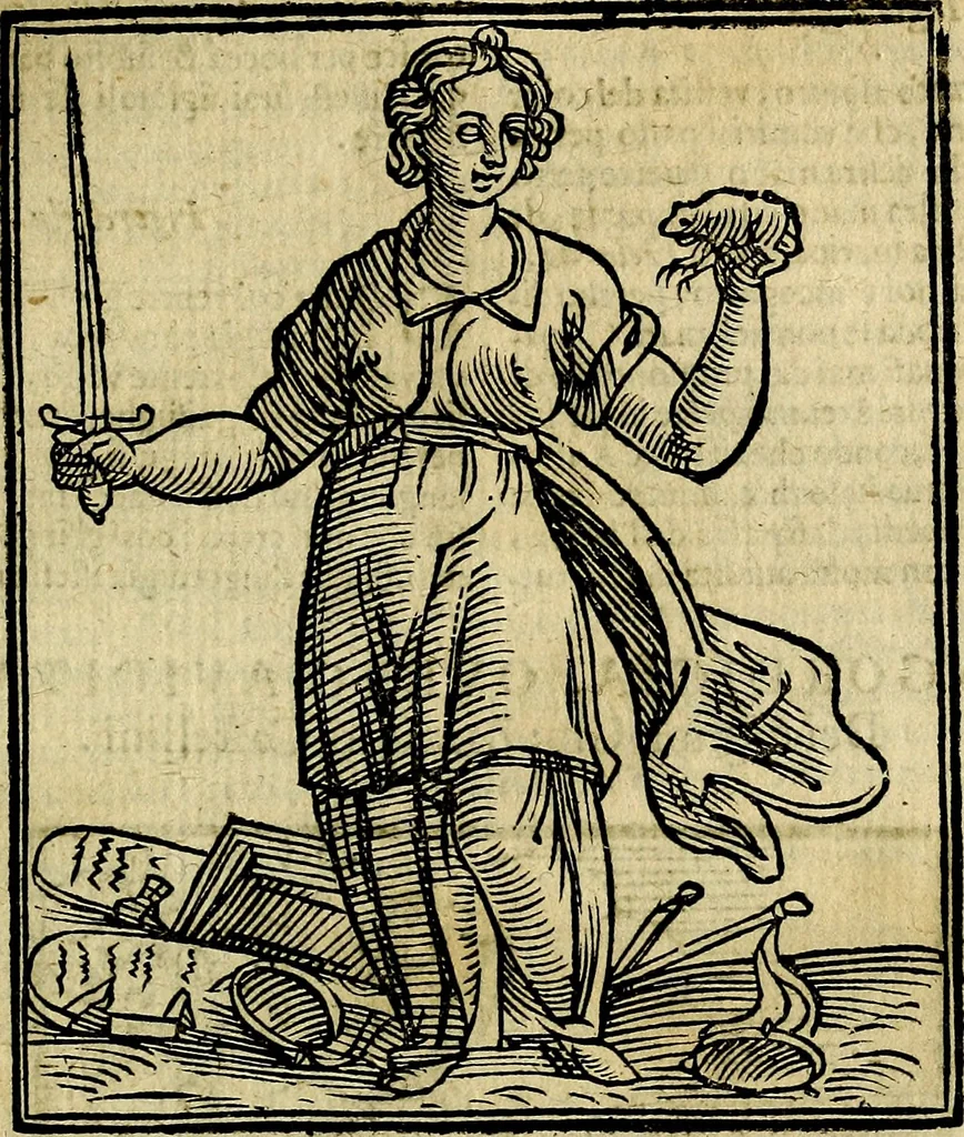 An illustration from Della piu che novissima iconologia, 1630, leaf 234