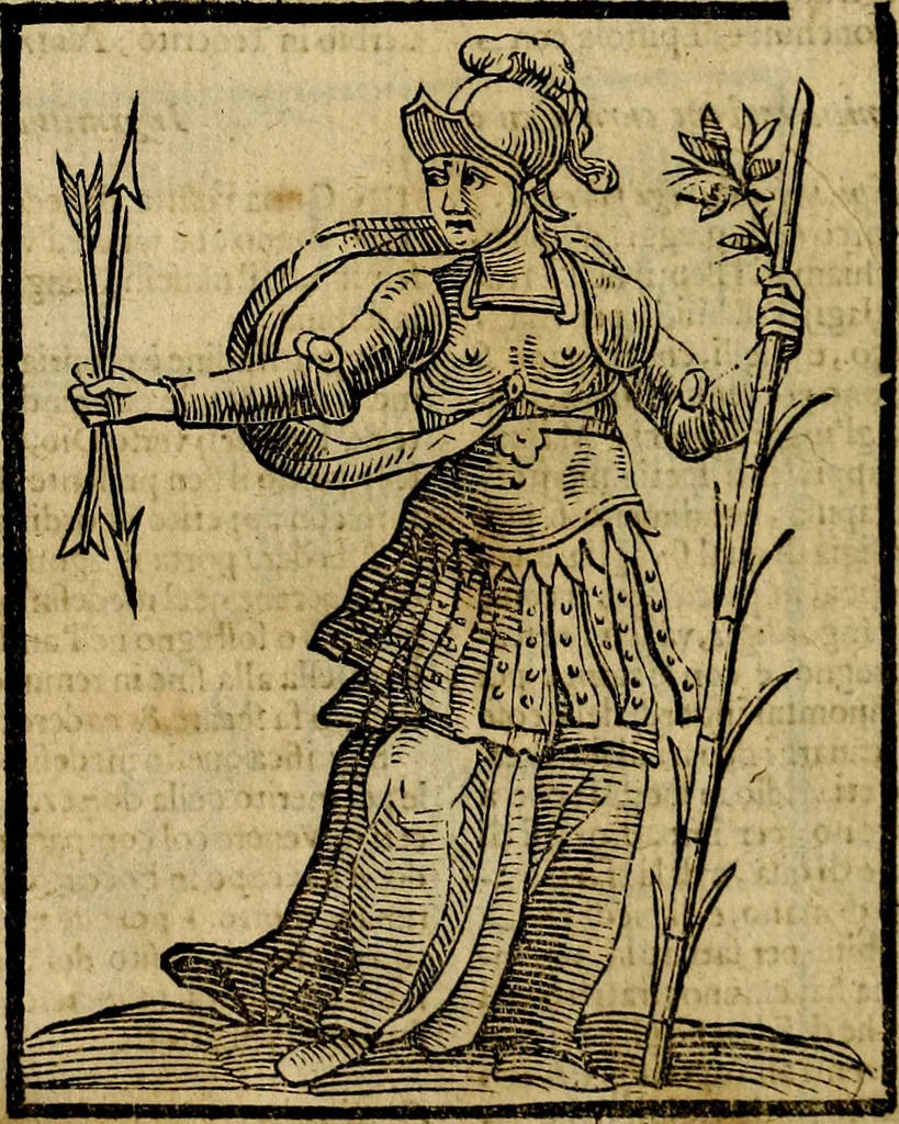 An illustration from Della piu che novissima iconologia, 1630, leaf 237