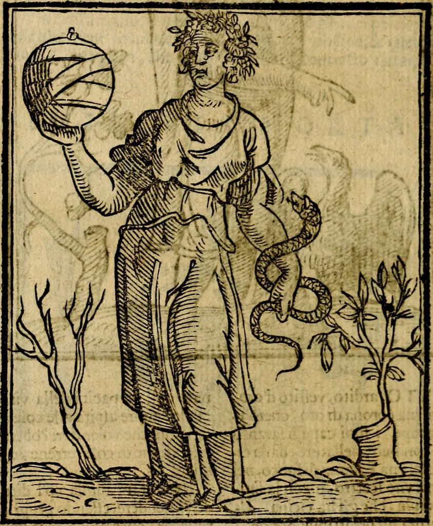 An illustration from Della piu che novissima iconologia, 1630, leaf 239