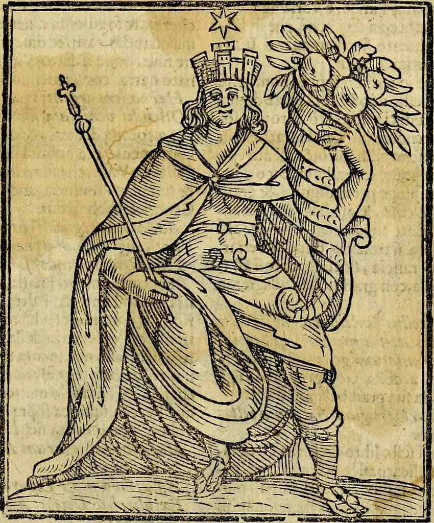 An illustration from Della piu che novissima iconologia, 1630, leaf 248