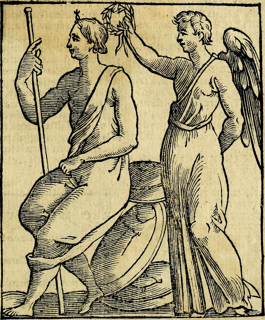 An illustration from Della piu che novissima iconologia, 1630, leaf 252