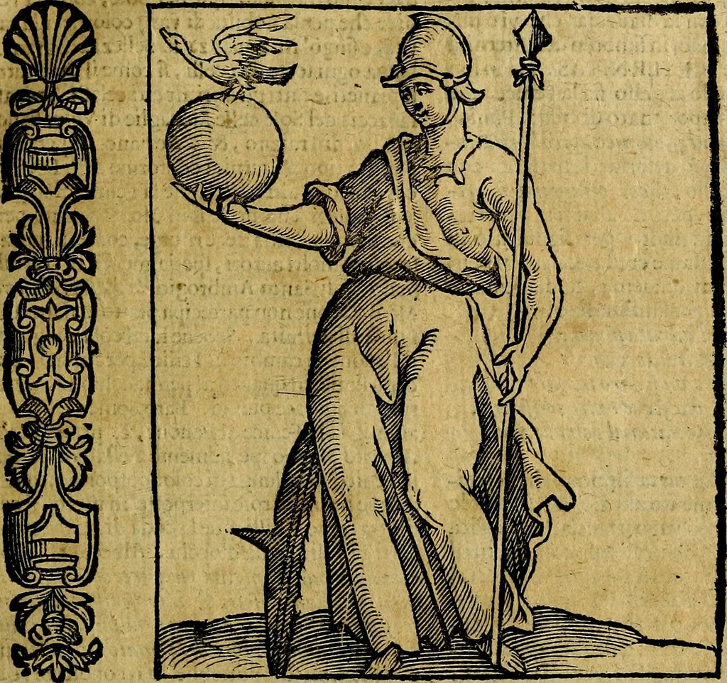 An illustration from Della piu che novissima iconologia, 1630, leaf 254
