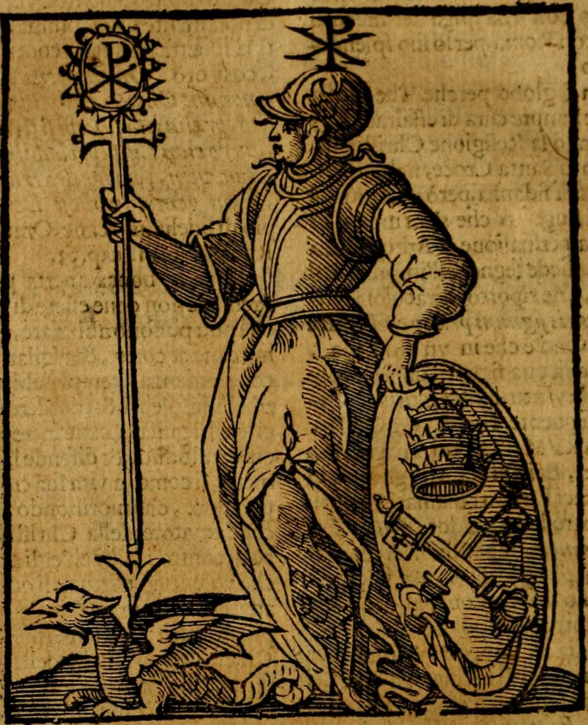 An illustration from Della piu che novissima iconologia, 1630, leaf 259