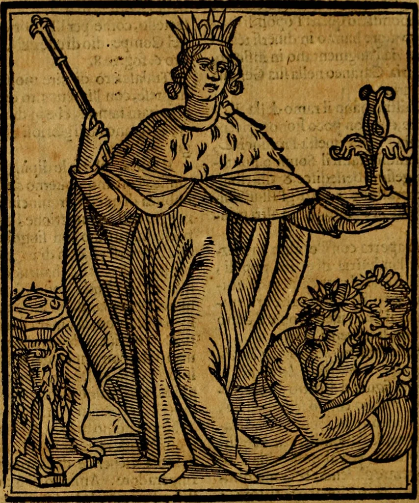 An illustration from Della piu che novissima iconologia, 1630, leaf 263