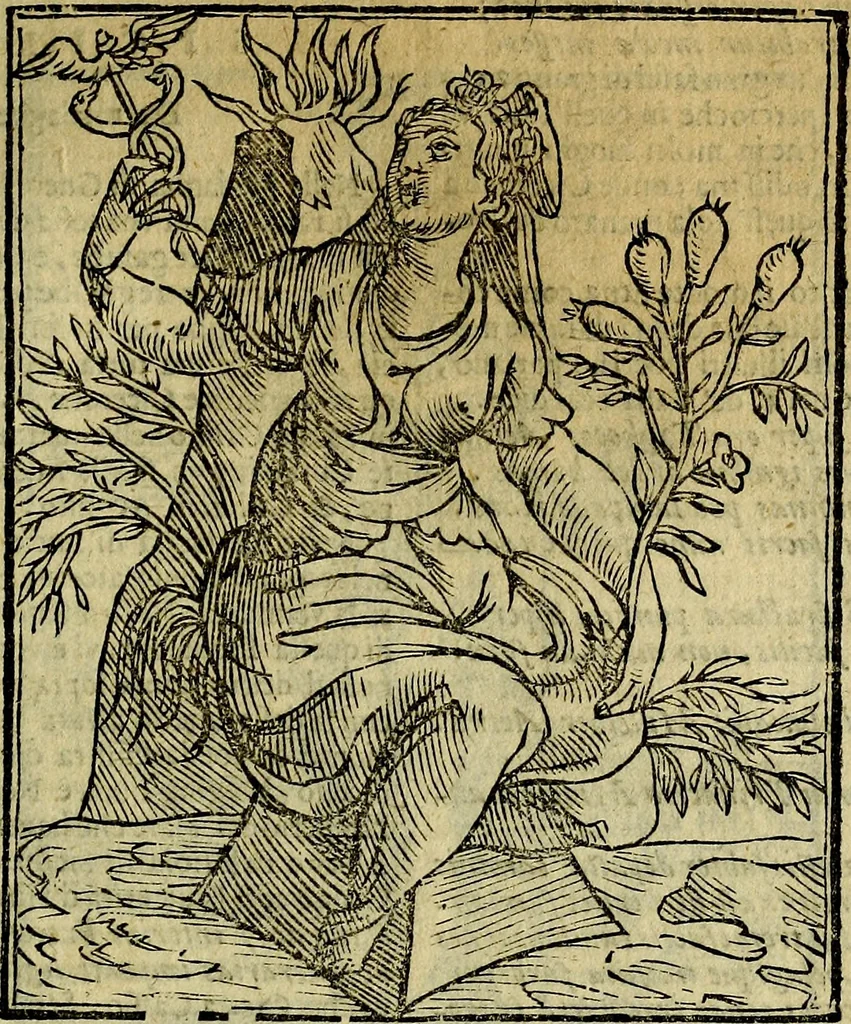 An illustration from Della piu che novissima iconologia, 1630, leaf 286