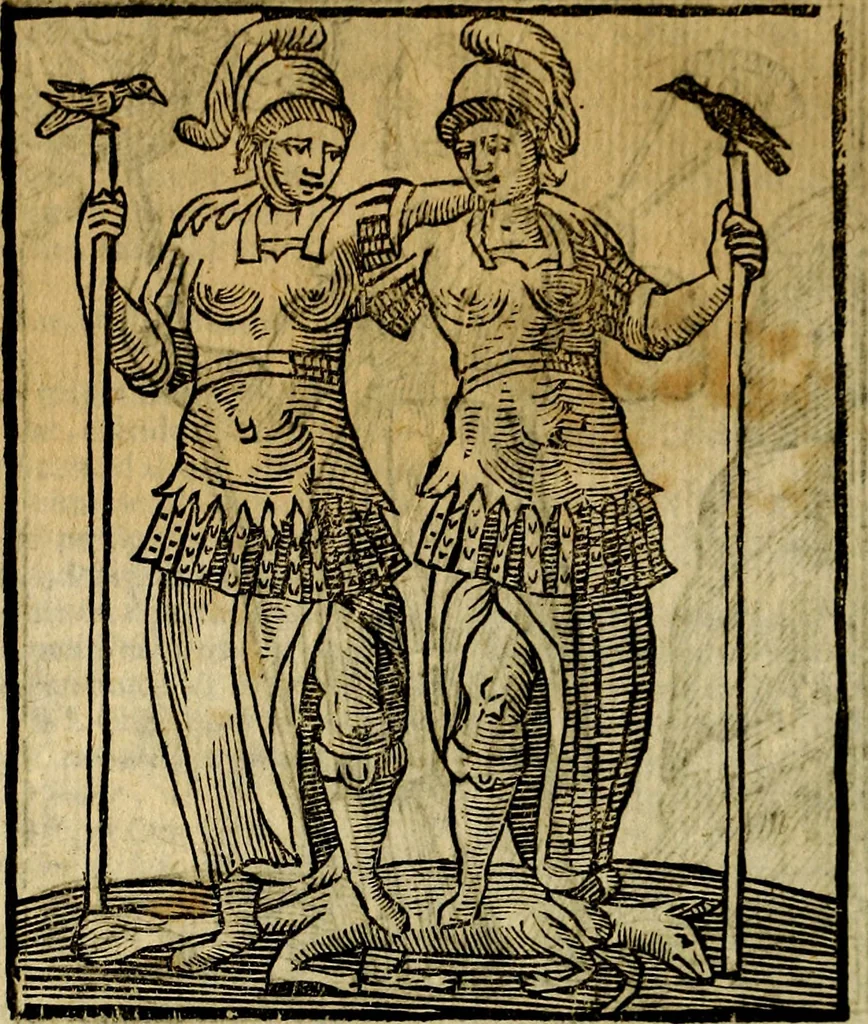 An illustration from Della piu che novissima iconologia, 1630, leaf 295