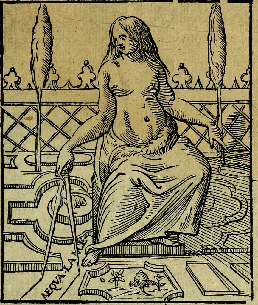 An illustration from Della piu che novissima iconologia, 1630, leaf 296