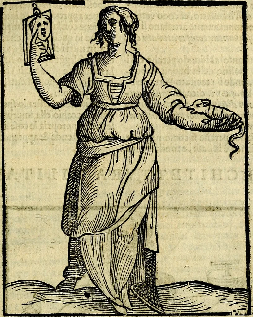 An illustration from Della piu che novissima iconologia, 1630, leaf 32