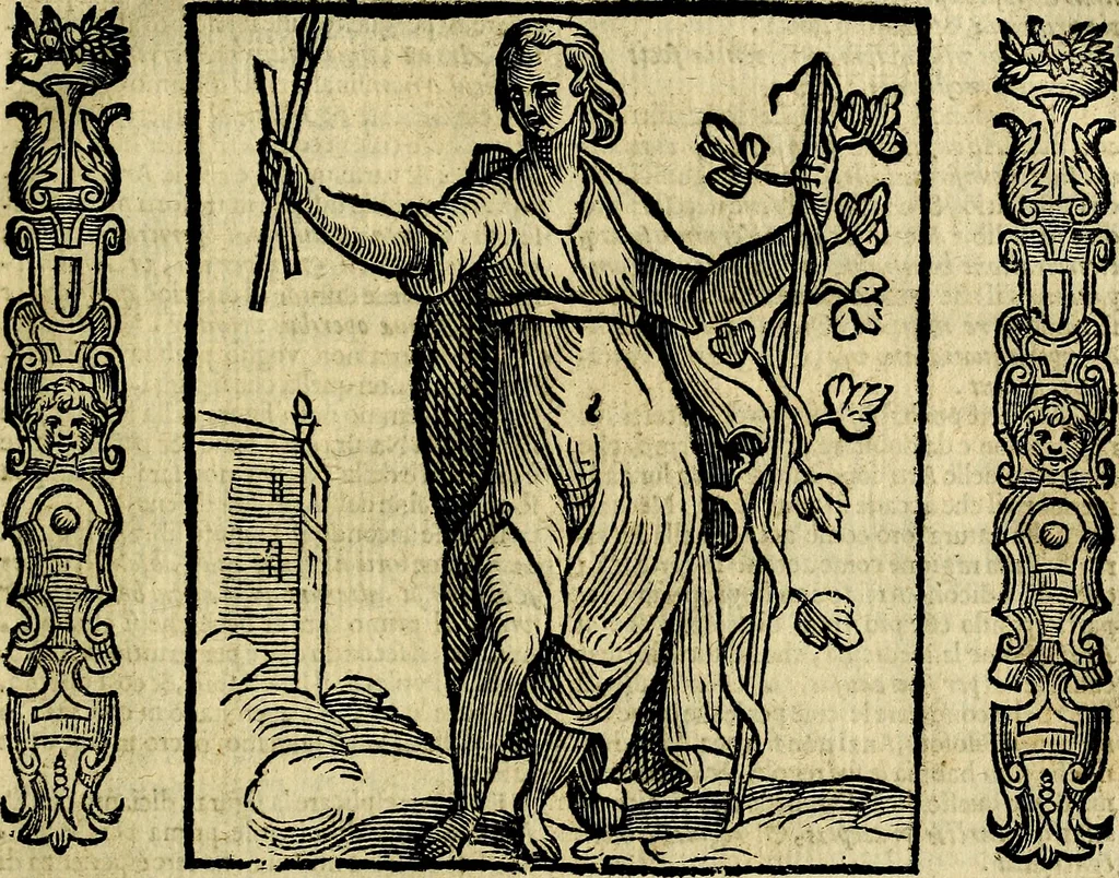 An illustration from Della piu che novissima iconologia, 1630, leaf 40