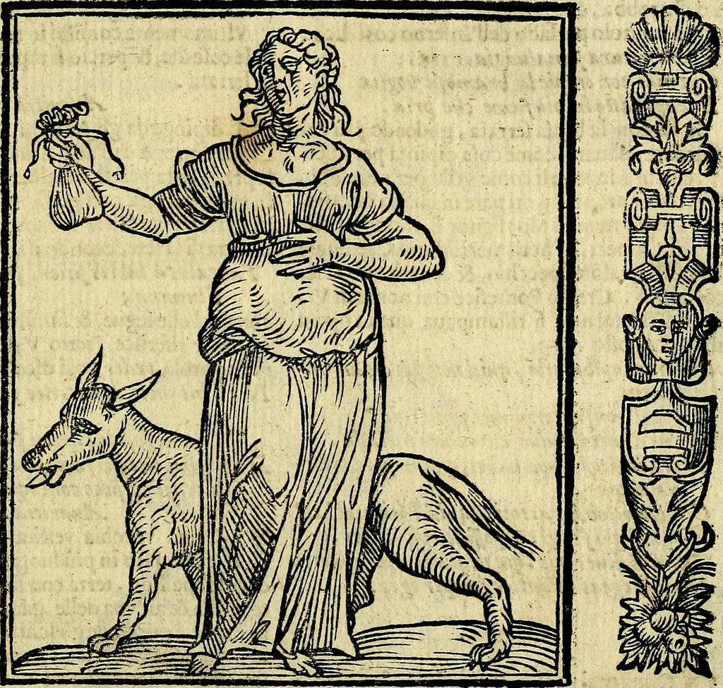 An illustration from Della piu che novissima iconologia, 1630, leaf 48