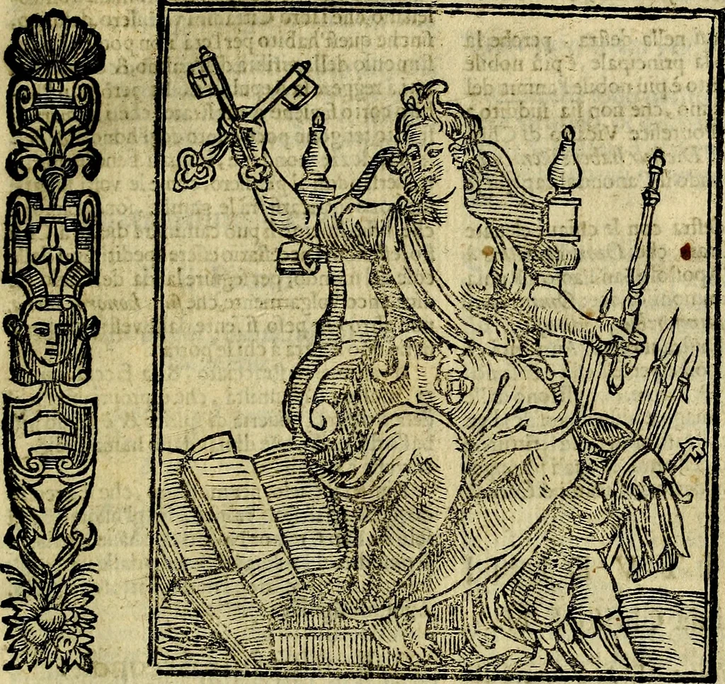 An illustration from Della piu che novissima iconologia, 1630, leaf 52