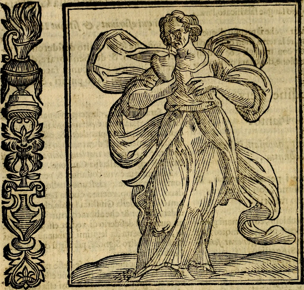 An illustration from Della piu che novissima iconologia, 1630, leaf 55