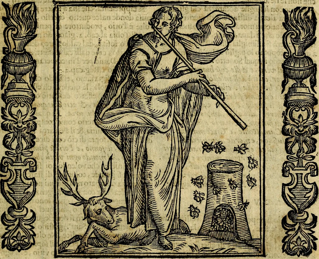 An illustration from Della piu che novissima iconologia, 1630, leaf 6