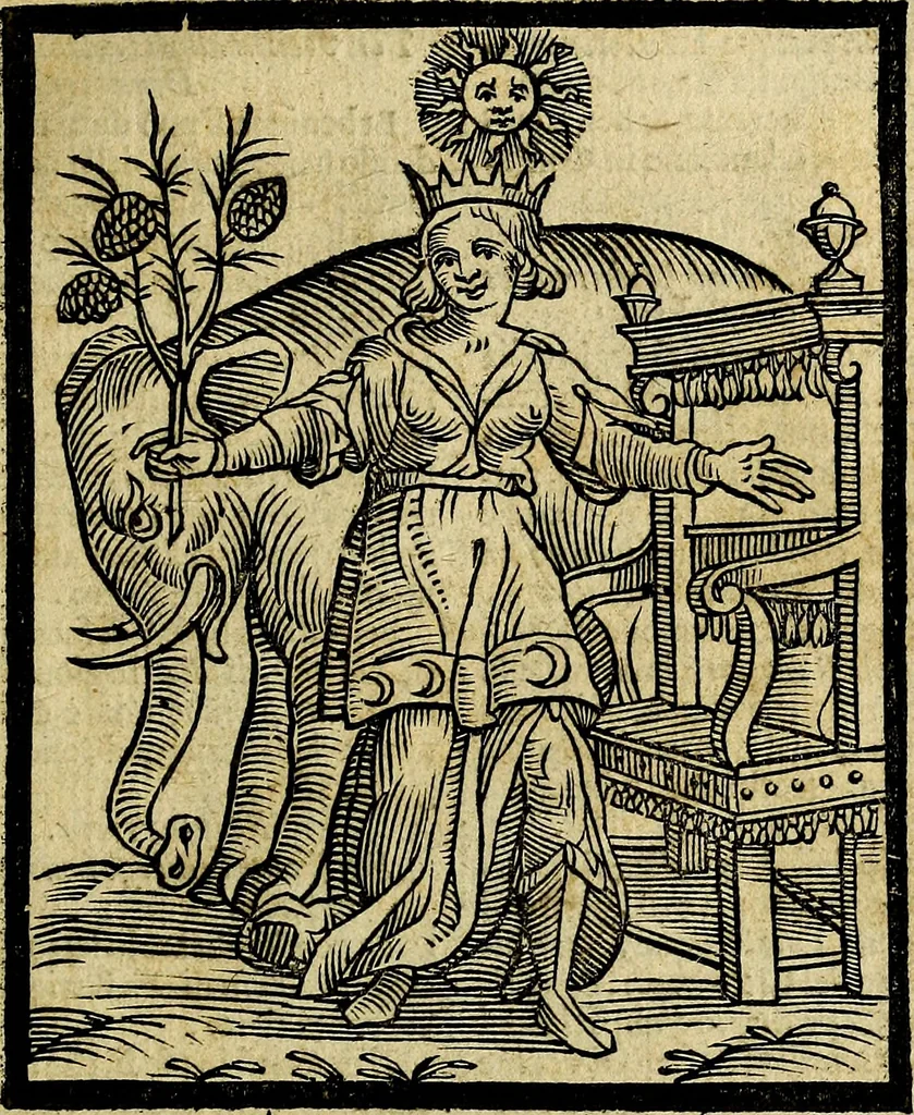 An illustration from Della piu che novissima iconologia, 1630, leaf 66