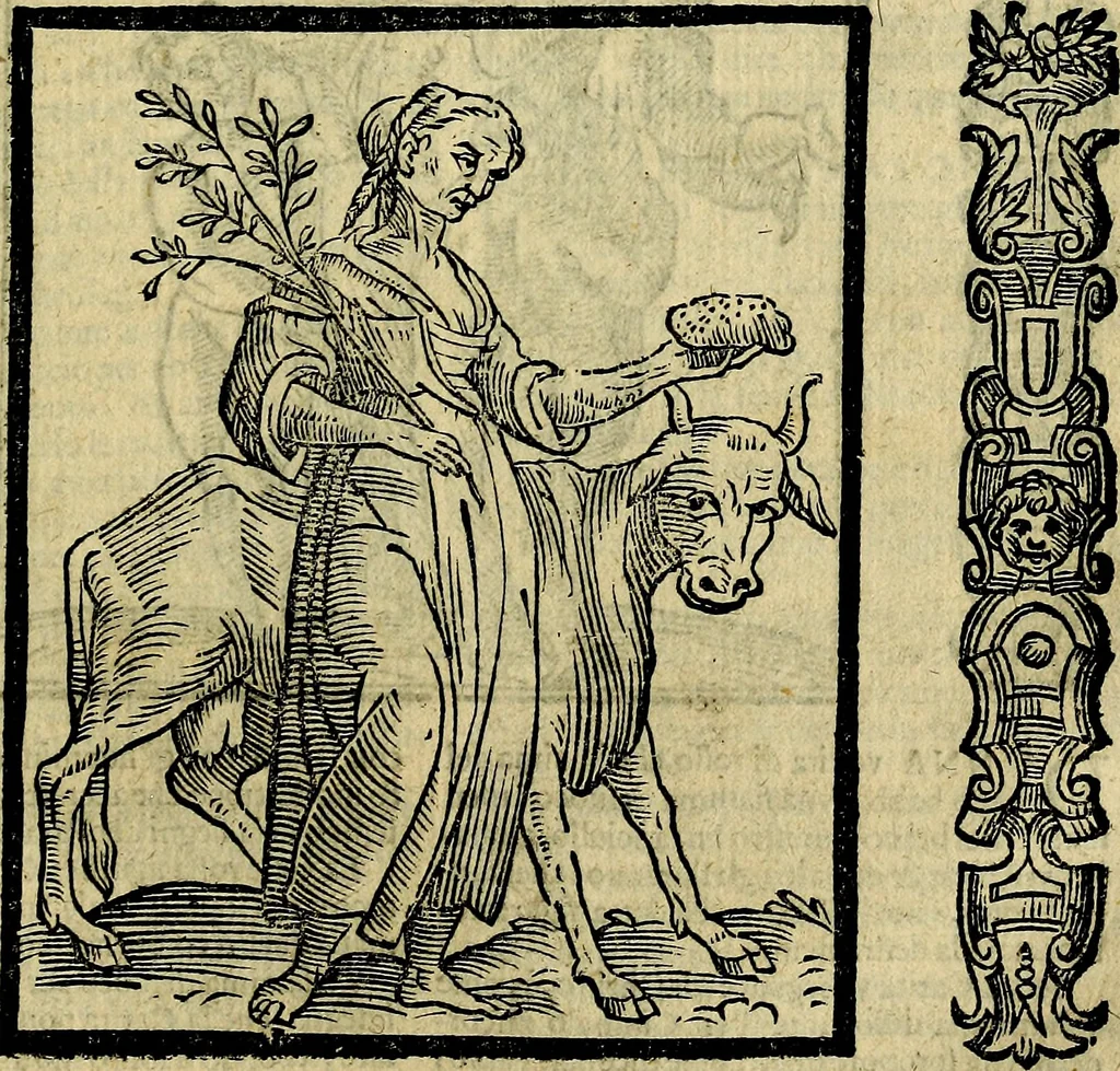 An illustration from Della piu che novissima iconologia, 1630, leaf 74