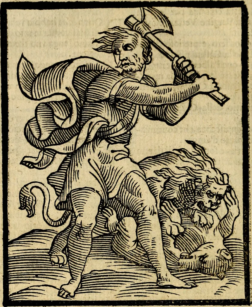 An illustration from Della piu che novissima iconologia, 1630, leaf 79