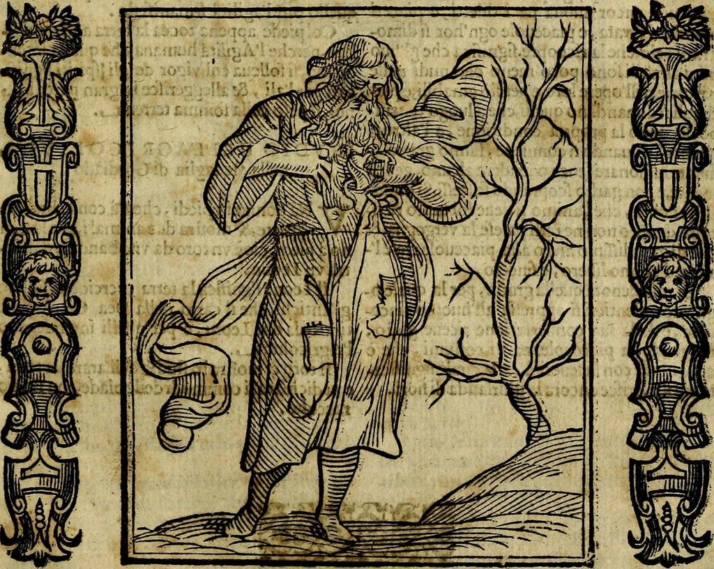 An illustration from Della piu che novissima iconologia, 1630, leaf 8