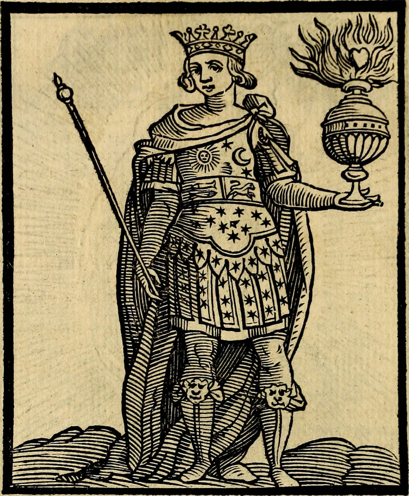 An illustration from Della piu che novissima iconologia, 1630, leaf 83