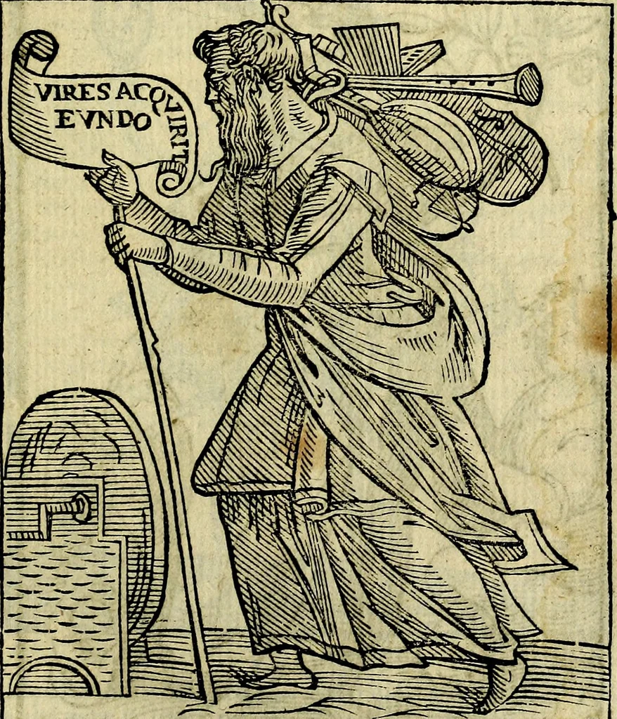 An illustration from Della piu che novissima iconologia, 1630, leaf 94