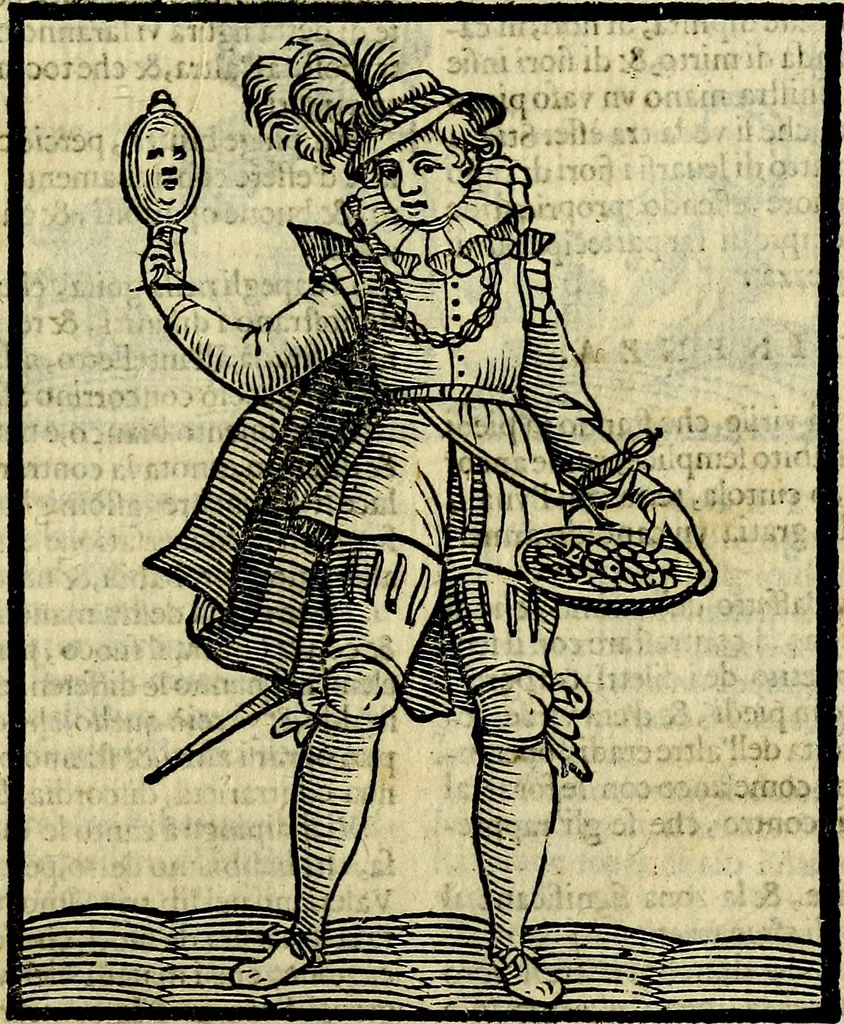An illustration from Della piu che novissima iconologia, 1630, leaf 96