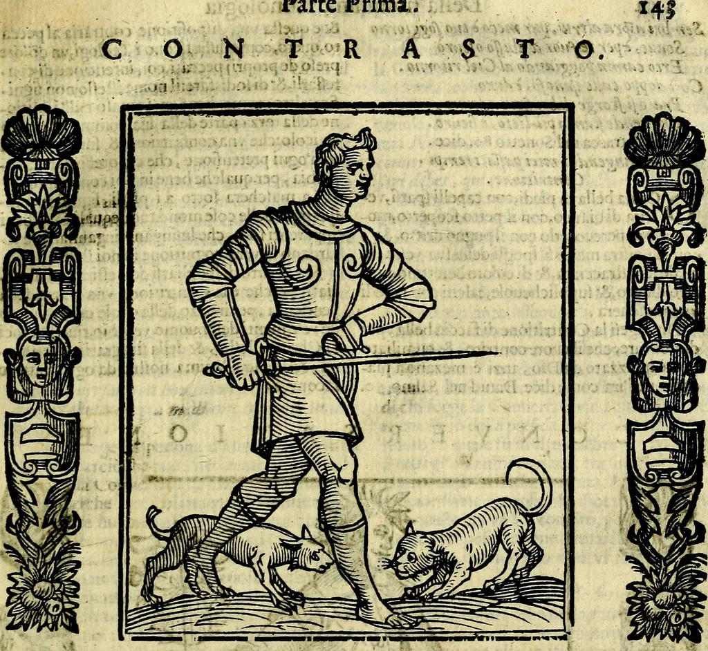 An illustration from Della piu che novissima iconologia, 1630, leaf 98