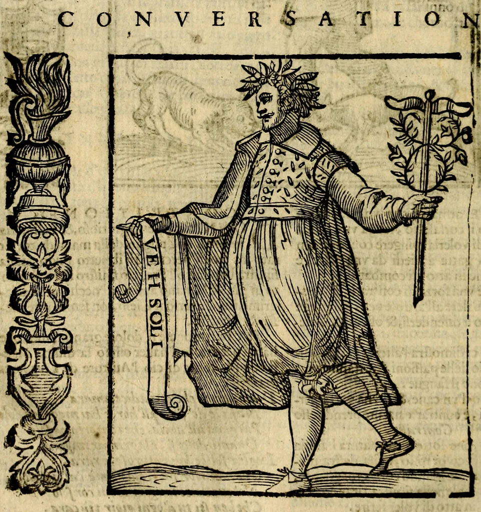 An illustration from Della piu che novissima iconologia, 1630, leaf 99