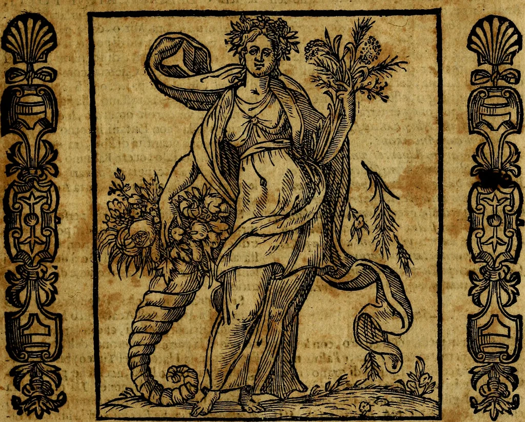 An illustration from Della piu che novissima iconologia, 1630, leaf 110