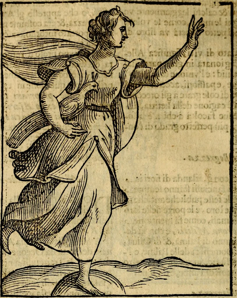 An illustration from Della piu che novissima iconologia, 1630, leaf 131