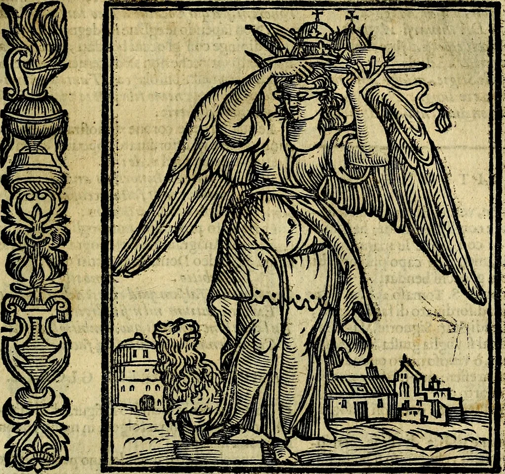 An illustration from Della piu che novissima iconologia, 1630, leaf 134