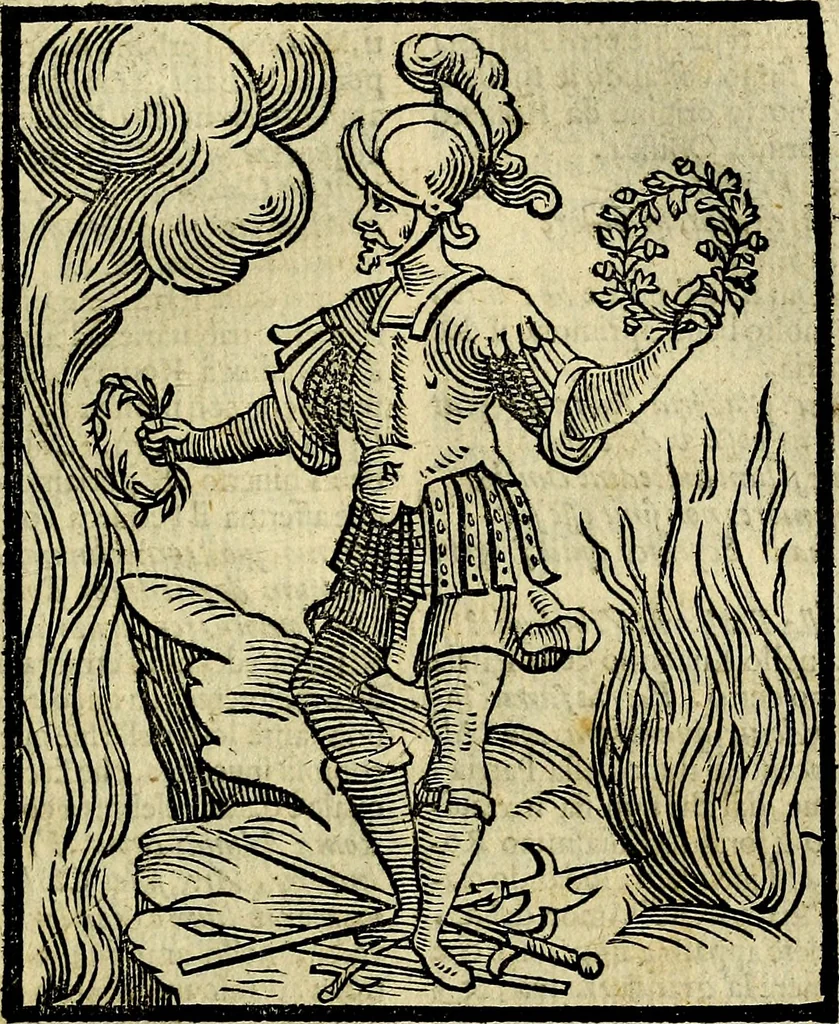 An illustration from Della piu che novissima iconologia, 1630, leaf 146