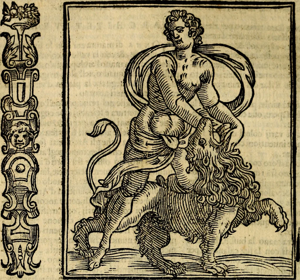 An illustration from Della piu che novissima iconologia, 1630, leaf 157