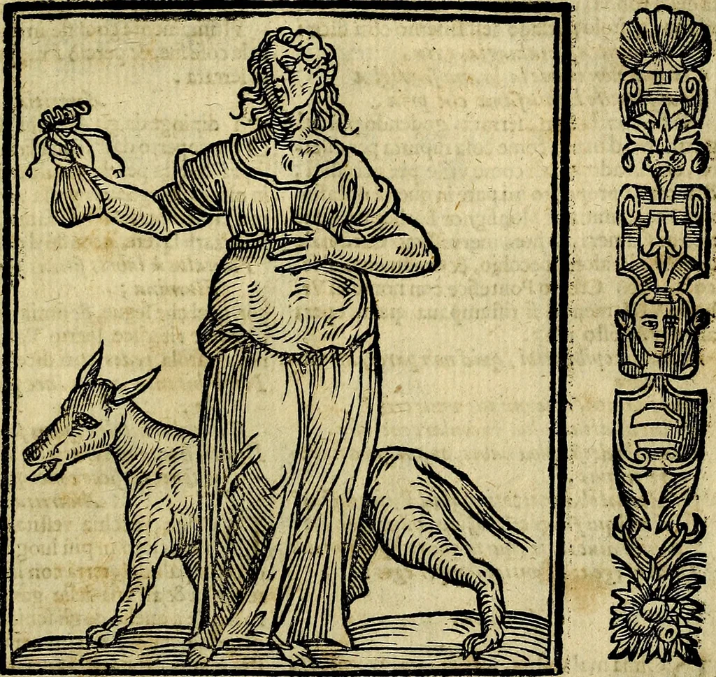 An illustration from Della piu che novissima iconologia, 1630, leaf 170