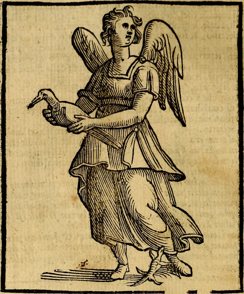 An illustration from Della piu che novissima iconologia, 1630, leaf 183