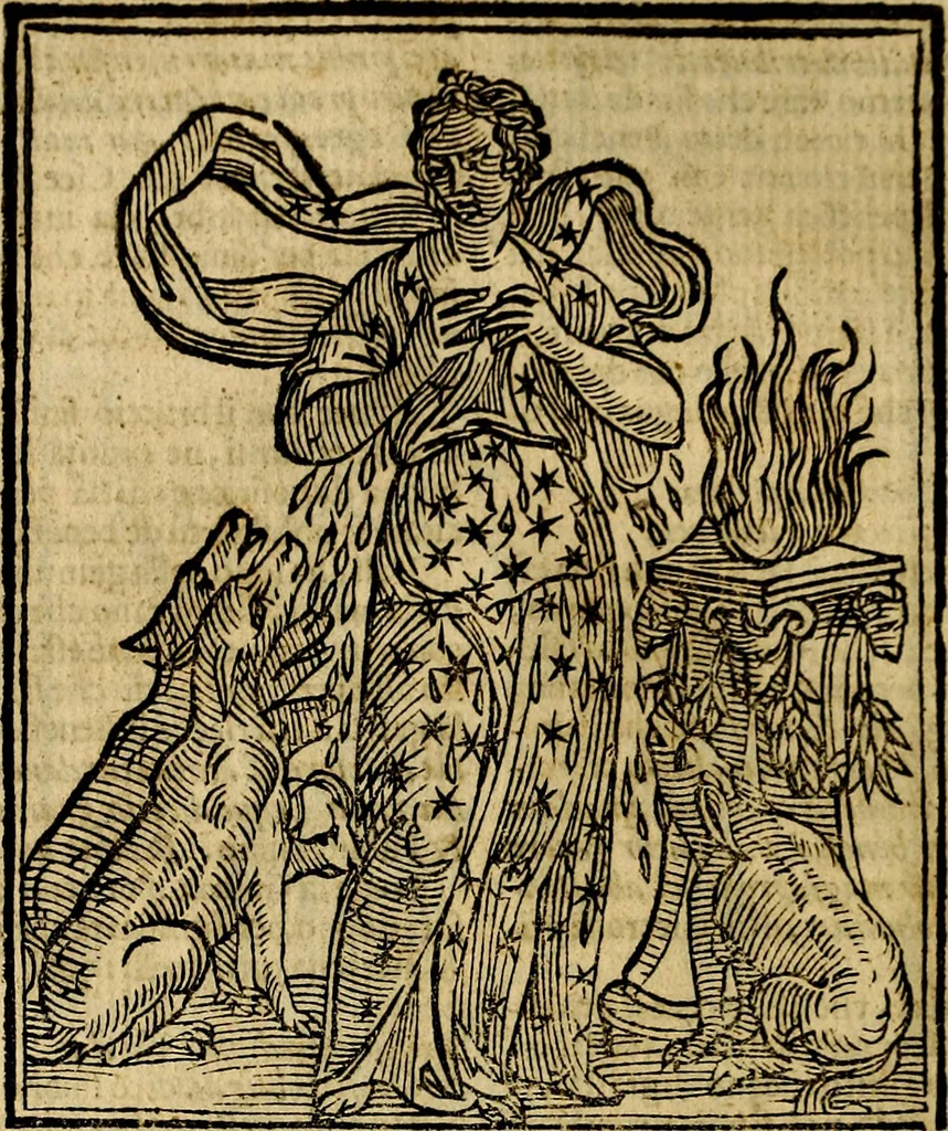 An illustration from Della piu che novissima iconologia, 1630, leaf 189