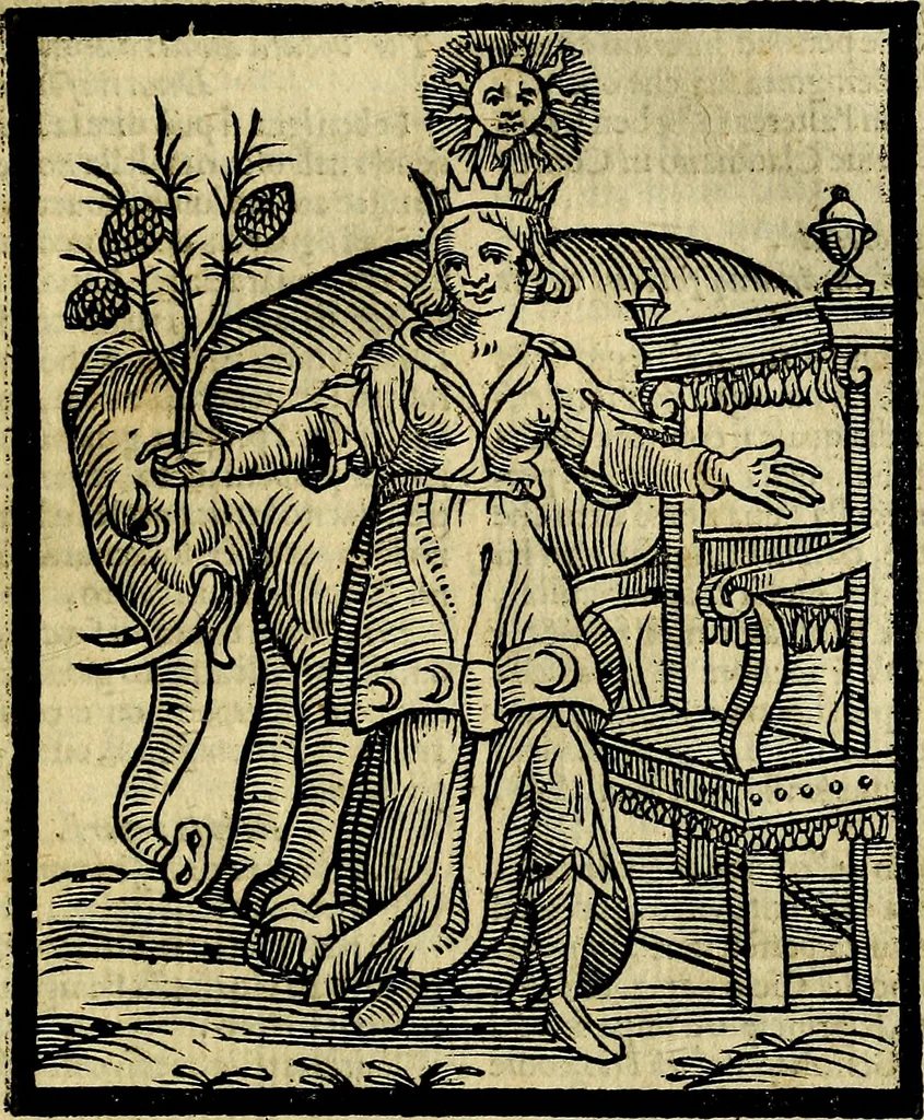 An illustration from Della piu che novissima iconologia, 1630, leaf 190