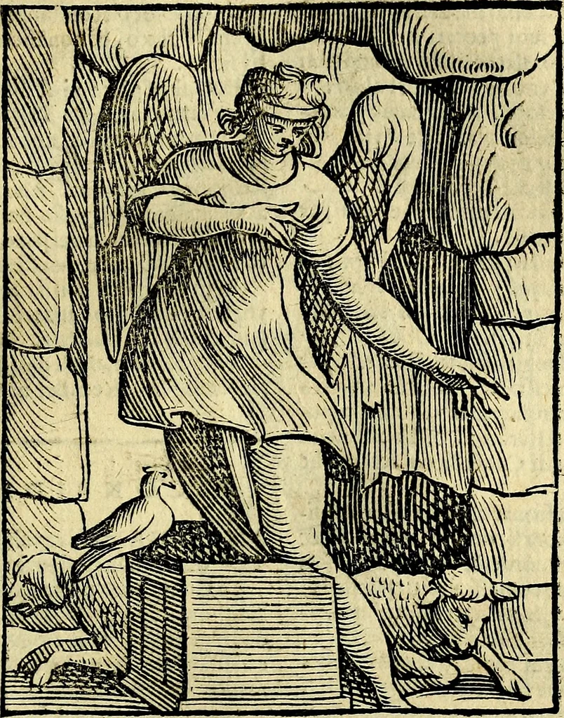 An illustration from Della piu che novissima iconologia, 1630, leaf 230