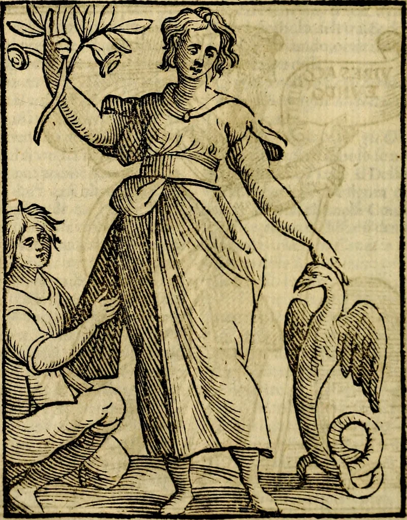 An illustration from Della piu che novissima iconologia, 1630, leaf 237