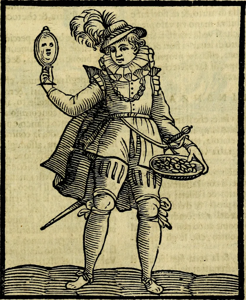 An illustration from Della piu che novissima iconologia, 1630, leaf 240