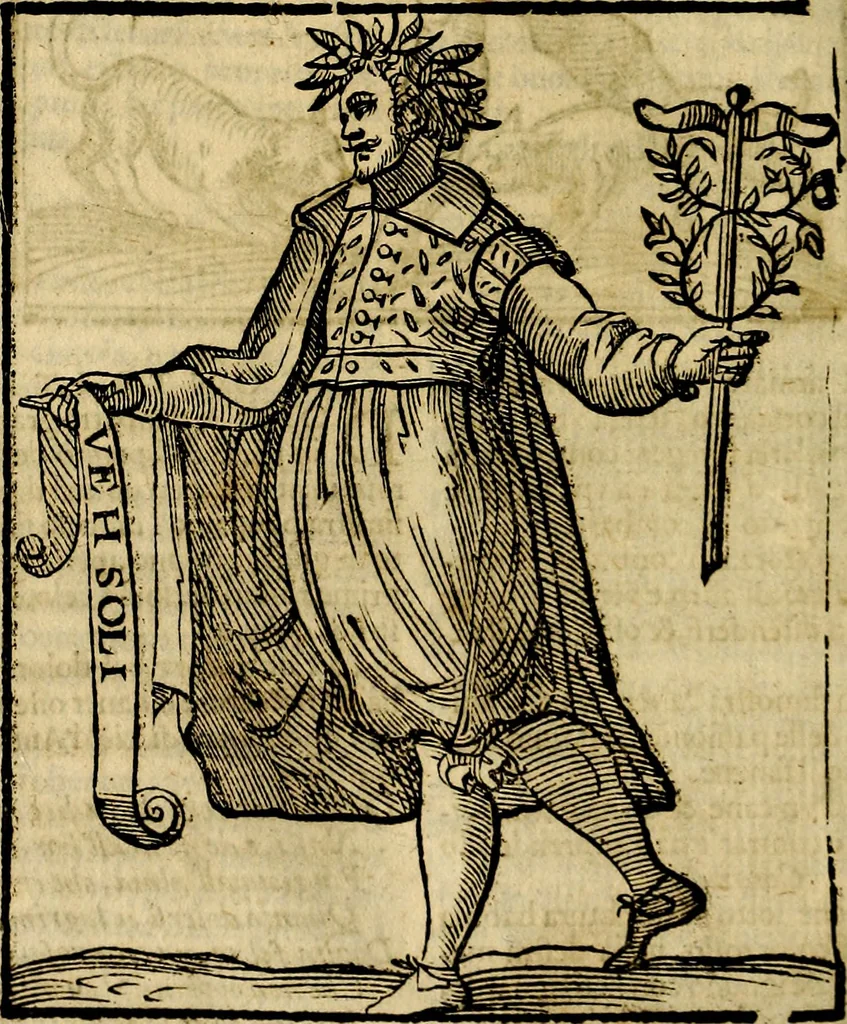 An illustration from Della piu che novissima iconologia, 1630, leaf 243