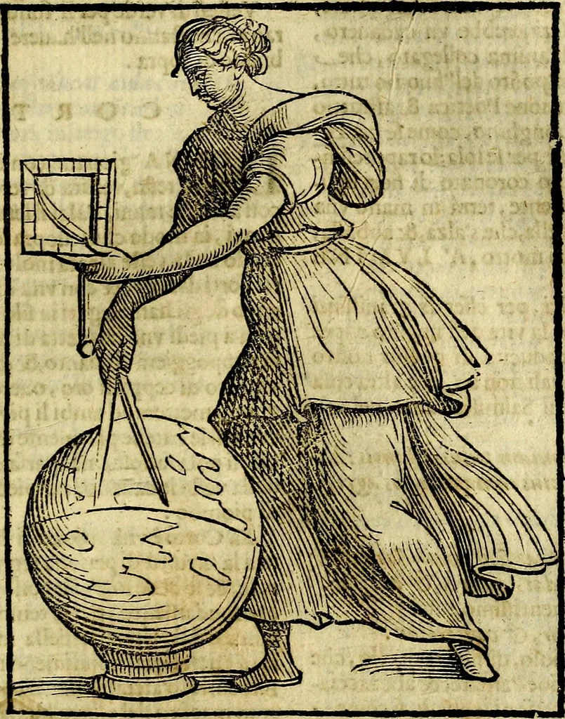 An illustration from Della piu che novissima iconologia, 1630, leaf 248