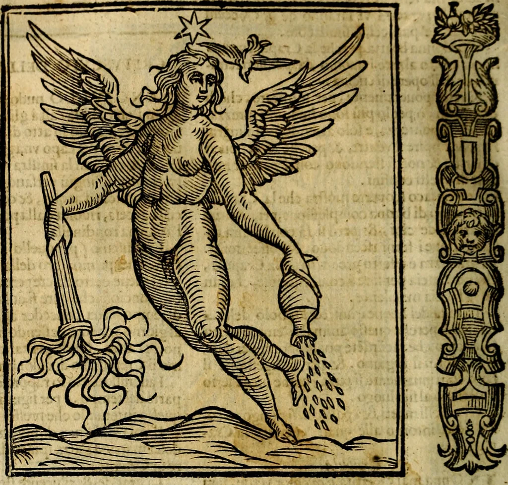 An illustration from Della piu che novissima iconologia, 1630, leaf 255