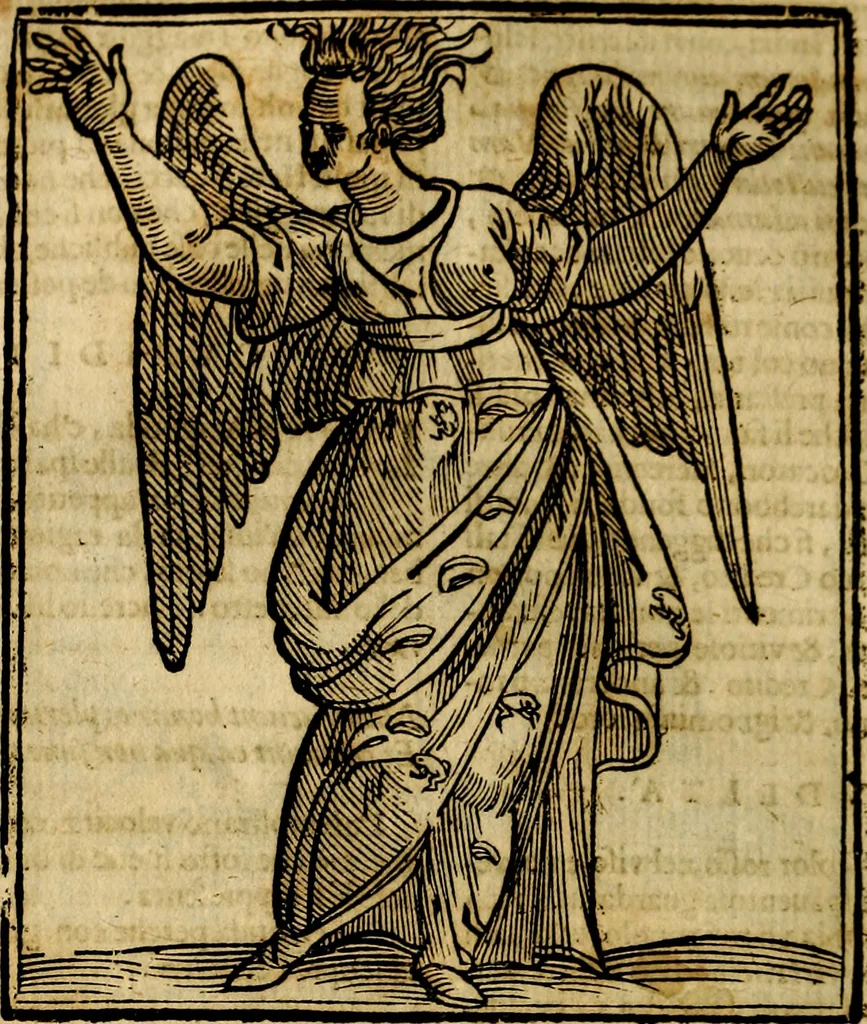 An illustration from Della piu che novissima iconologia, 1630, leaf 259