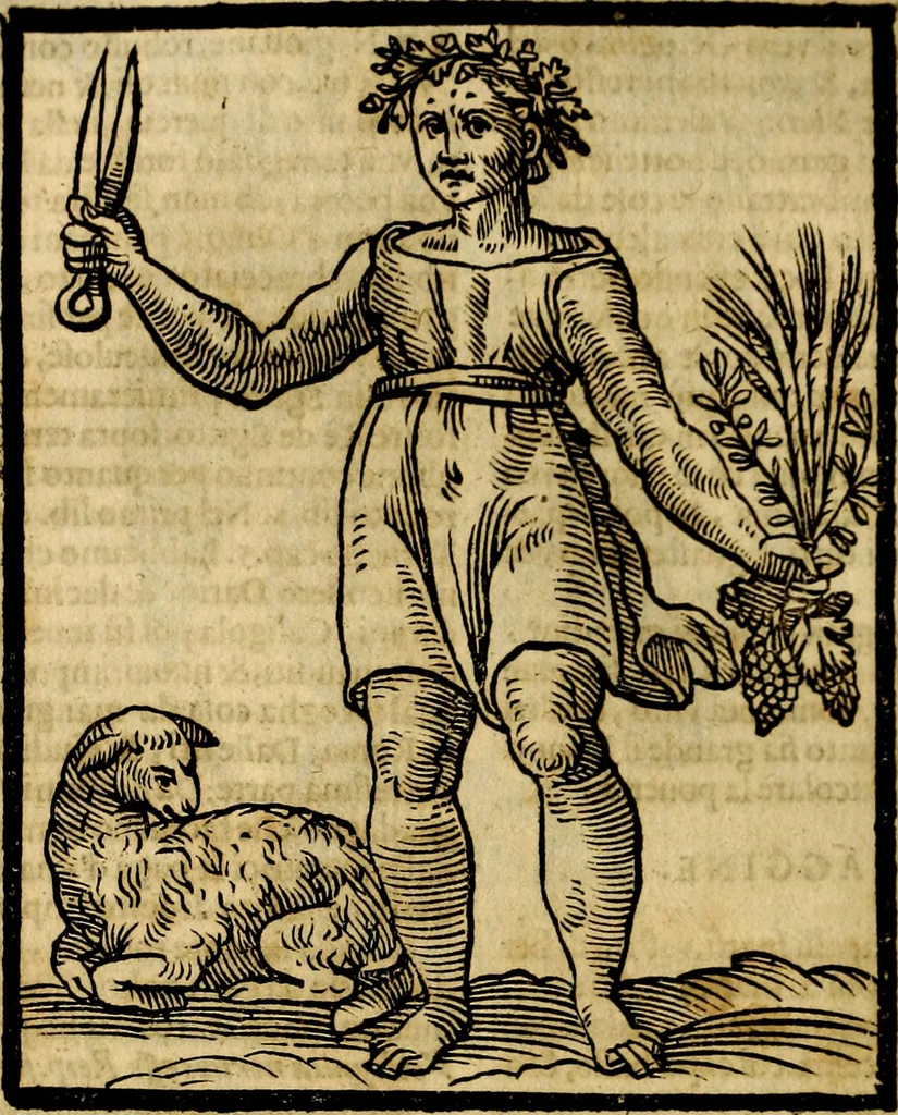 An illustration from Della piu che novissima iconologia, 1630, leaf 261